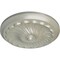 Ekena Millwork Flower Spiral Ceiling Medallion (Fits Canopies up to 2"), 12 1/4"OD x 2 1/4"P, Flash Copper CM12FLFCS - alternate 4